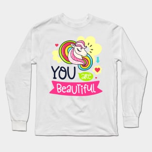 You are beautiful Long Sleeve T-Shirt